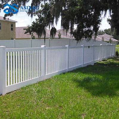 China Hot Selling Easily Assembled PVC Plastic Fence For DIY Fence Outdoor Decoration Swimming Pool Garden Yard White Fence for sale