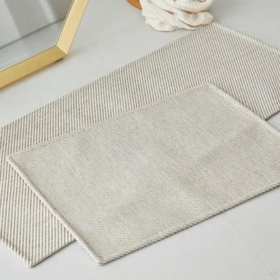 China Washable Washable Herringbone Pattern Kitchen Mat for sale