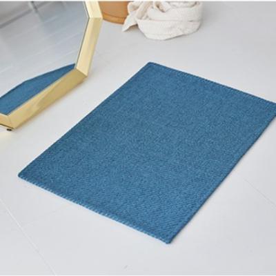 China Washable Herringbone Pattern Kitchen Mat for sale