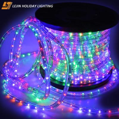 China Warehouse RGB IP65 waterproof 100M led outdoor rope light for holiday decoration for sale