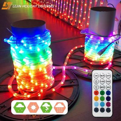 China Indoor Or Outdoor Programmable RGB LED String Lighting With Remote Control For Project Engineering for sale