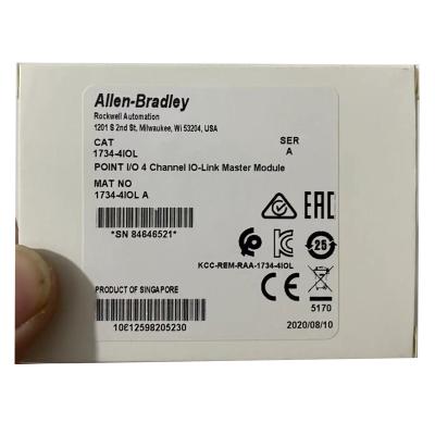 China New original Allen Bradley 1734-4IOL 1756-L8SP 1734-MB 1734-OB8 1734-IB8 1734-RTB in box maintenance list price 1734-4IOL for sale