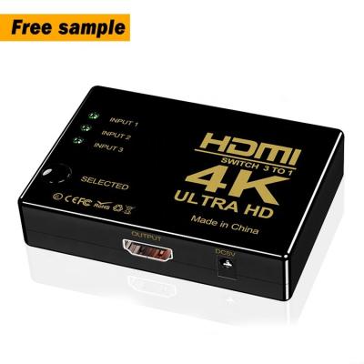 China ABS OEM 4K*2K odm hd abs 5v adapter converter hdmi changer 5 in 1 for laptop for sale