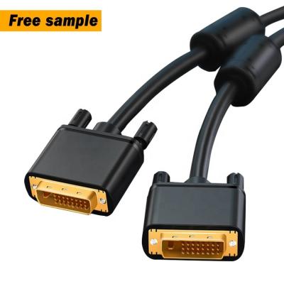 China High quality 1080p COMPUTER 6m 10m male to dvi 1m male video to dvi cable for computer supplement for sale