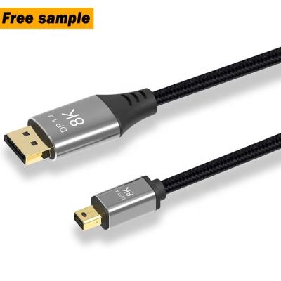 China Mini video game player customized video displayport male DP @60HZ 1.4 1m 2m 3m to DP cable 4k 144hz for sale