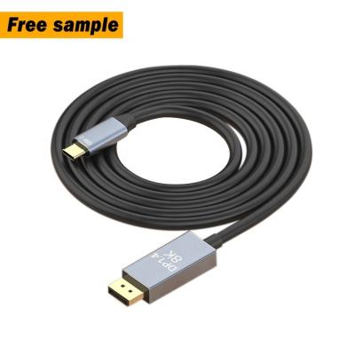 China Best Selling 8K 32Gpbs 3.1 USB-c Male COMPUTER usb tipo to male displayport dp.dg 977 type c to DP Cable for sale