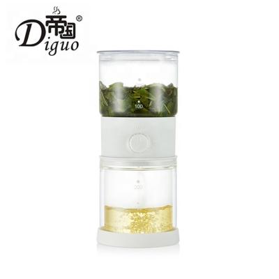 China Diguo Color 200ml Pyrex Hand Drip Coffee Tea Infusion Viable Hot Selling Portable White Glass Cold Mug Cup for sale