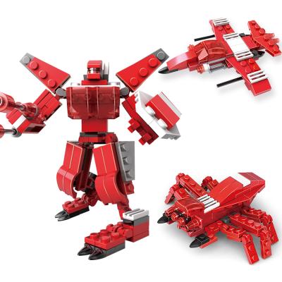 China Intelligence Development ChengHai Classic Kids Classic Educational Toys Model Deformed Car Transform 3D Robot Building Blocks for sale