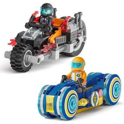 China Lele Brother EN71 Police Building Block DIY Building Brick Motorcycles Kids Technic Educational Toys DIY Building Brick Legos for sale