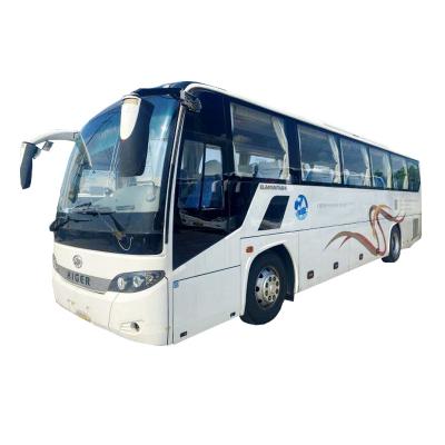 China Used Higher Bus Left Hand Drive Second Hand 47-50 Seater Passenger Bus With Air Conditioner 10800*2500*3600mm for sale