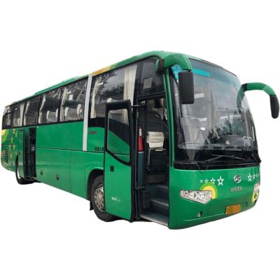 China 12 Meters Long With Middle Door 51 Seater Higher Transports Luxury Coach Tour Bus Diesel Bus Yuhcai Engine 12000*2500*3710mm for sale