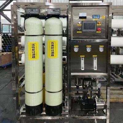 China 0.5 Tons Reverse Osmosis Water Treatment Equipm Double Stage Reverse Osmosis Filter System For Pure Water Production for sale