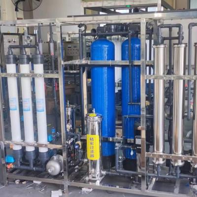 China Three Cans Pure Drinking Water Reverse Osmosis Equipment Bipolar Double Stage for sale