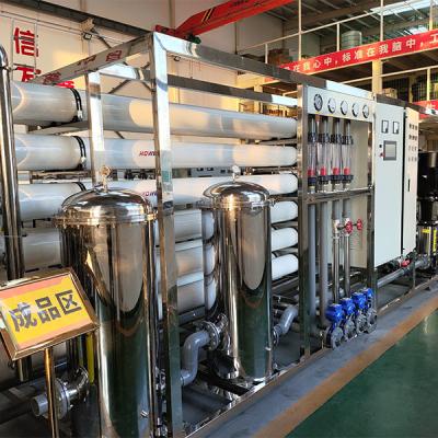 China Sistema de tratamiento de agua por ósmosis inversa de doble etapa de ahorro de energía de 30 toneladas/hora - Solución de agua purificada de grado industrial en venta