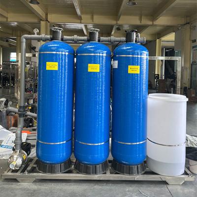 China Organic Matter Sand Carbon Water Softening Filter Calcium Magnesium Ion for sale