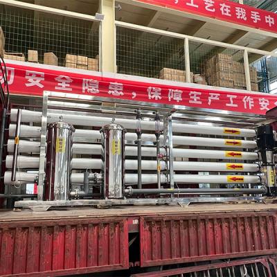 China Eficiencia de los costes Sistema de filtro de agua purificada de 30 toneladas para fábrica de alimentos en venta