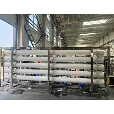 China Equipo de purificación de agua por ósmosis inversa de doble etapa de 8 t/h en venta