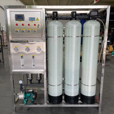 China RO Reverse Osmosis Industrial Purification Filtration Appliances Plants 500Lph Water Treatment Machine for sale