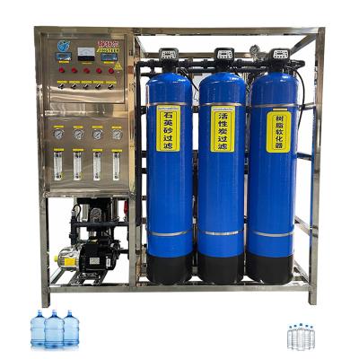 China Pure Mineral Drinking Water Reverse Osmosis Water Filtration Filter RO System Water Treatment à venda