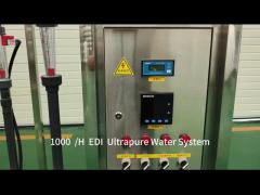 1000/H EDI Ultrapure Water System