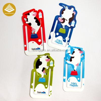 China PVC Printable Kids Soft Wholesale Custom Anime Bookmarks Magnetic Bookmark/Plastic Bookmark/Paper Clip for sale