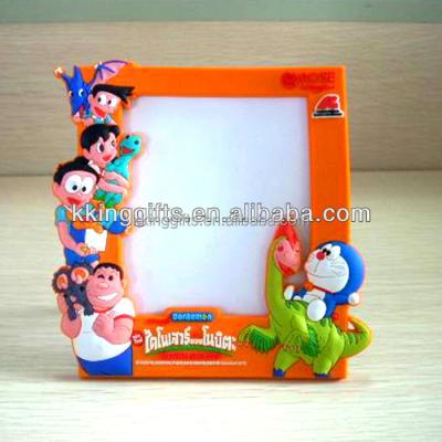 China High quality soft rubber plastic hot sale 3d pvc photo picture frames for sale