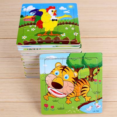 China Customized Printing Eco-friendly Cartoon Toy High Quality Jigsaw Puzzle Paper Cardboard Wooden Puzzle for sale