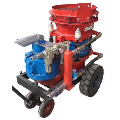 China Concrete Dry Concrete Drive Gunning Air Water Mixing Shotcrete Explosion Proof Shotcrete Machine for sale