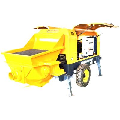 China Construction engineering CE mortar 38m concrete pump machine/concrete mixer with diesel pump concrete pumps for sale for sale