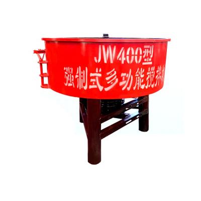 China Construction Industry JW350 Concrete Pan Mixer Used Vertical Shaft With Block Machine for sale