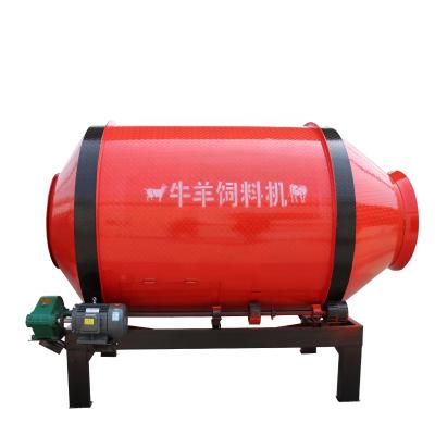 China Poultry Farm CE Factory Price Horizontal Helical Double Ribbon Powder Mixer Industry Horizontal Cement Mixer with Production Line for sale