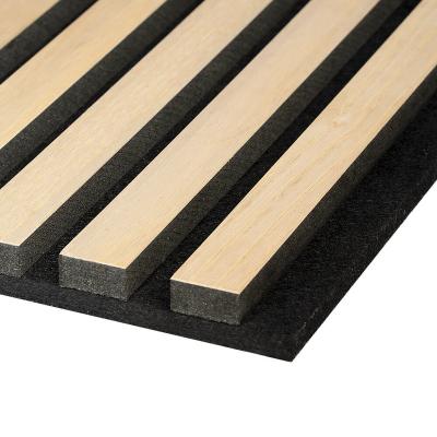 China Modern High quality decor soundproof akupanel acoustic panel slat wooden panel for sale