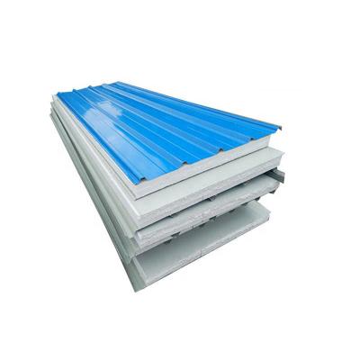 China Chinese Best Price Easy Install EPS/PU/PIR Sandwich Panels For Walls And Roofs Price for sale