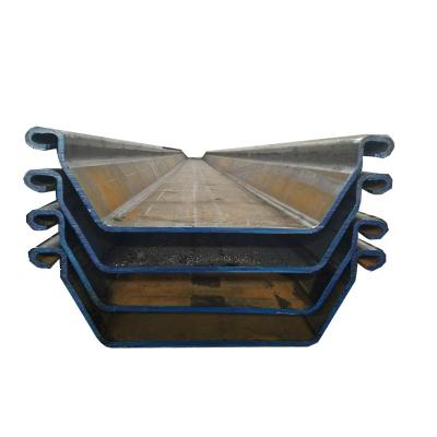 China SY295/SY390/Q345B Retaining Walls Steel Sheet Pile And Sheet Pile Manufacturers for sale