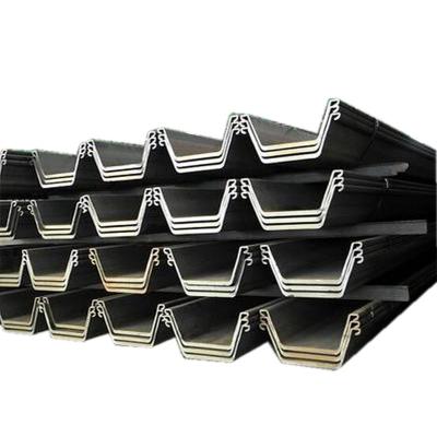 China Hot Selling SY295/SY390/Q345B - 2 Steel Sheet Pile Steel Sheet Pile Type And Sheet Pile Weight With Factory Price for sale