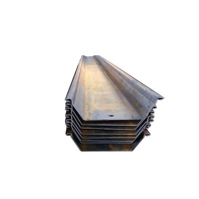 China Hot Selling High Strength Steel Plate AISI/ASTM/JIS Hot Rolled Steel Sheet Pile Galvanized Double Channel Steel Furring for sale