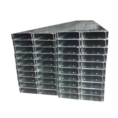 China Hanging Hot Selling ASTM Steel Cold Roll Drywall Double Channel Steel c for sale