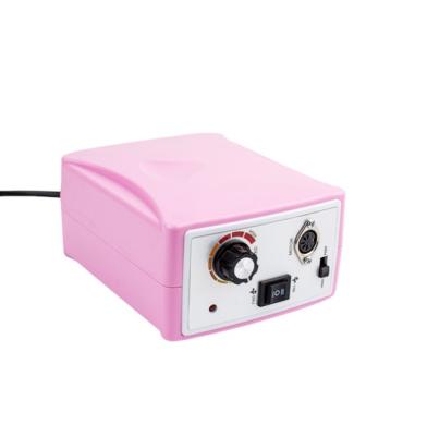 China Plastic Nail Drill Machine Electric Nail Folder Manicure Pedicure Drill For Acrylic Nails 30,000RPM Pink for sale