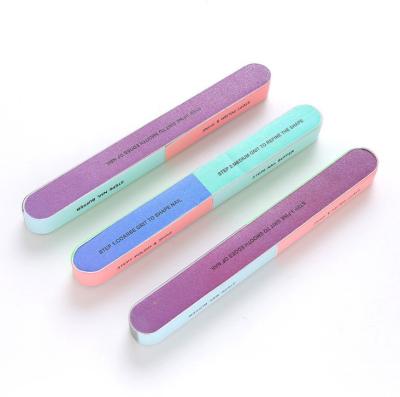 China EMERY High Quality Private Label Nail Folder Package Supplier Professional Disposable Staggering Pink Nail File Personal Care Shine Manicure for sale