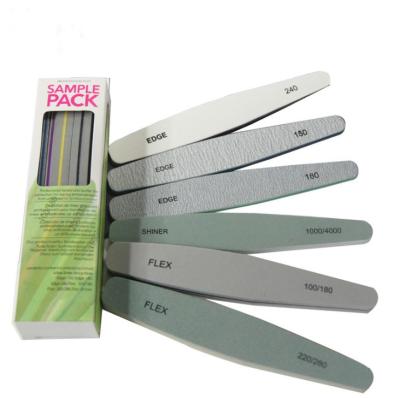 China EMERY Personal Care Nail Files Nail Sanding Buffing Grinding Pad For Gel Polish Plastic Nail Accessories 6pcs/set for sale