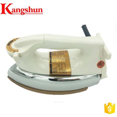 China Hotel Jack Pot Dry Iron Heavy Weight Electric Dry Iron Automatic Temperature Control for sale