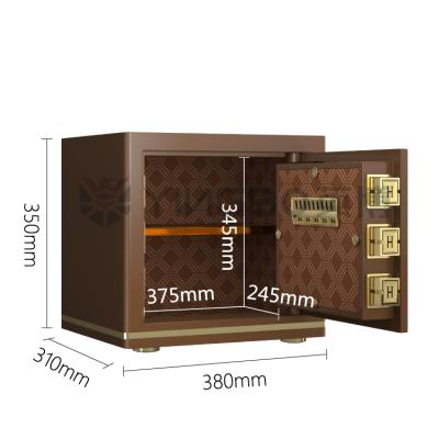 China Fingerprint home home/best mini office safes/hotel/cash and electronic lock safe deposit box for sale