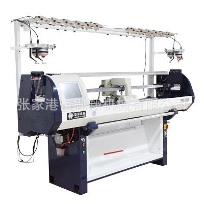 China Flat Single System Computerized Machine Automatic Sweater Knitting Machine for sale