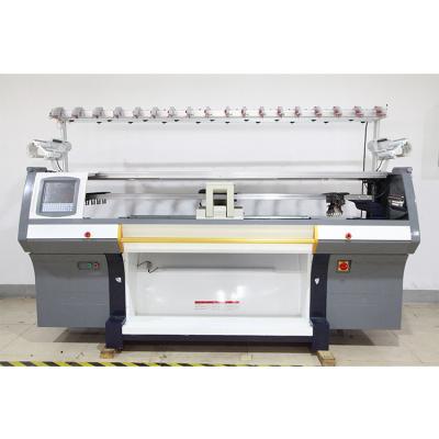 China STOLL flat 5/7G computerized CNC automatic double system polyester flat knitting machine for sale