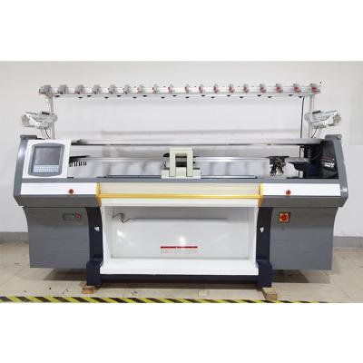 China Double Flat System STOLL 5/7G Computerized Elastic Power Flat Automatic Knitting Machine Price for sale