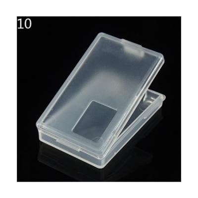 China Other Custom 5.2x1.x2cm Square Flip Top Clear Jewelry Collection Watch Box Case Opens Tool Hardware Container Organizer for sale