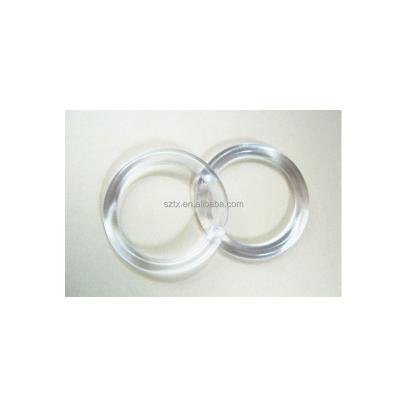 China For toy 40mm diameter small transparent plastic keychains for sale