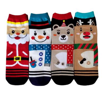 China Winter Warm QUICK DRY Coral Velvet Holiday Christmas Thickening Socks Cartoon Christmas Tube Indoor Home Socks for sale