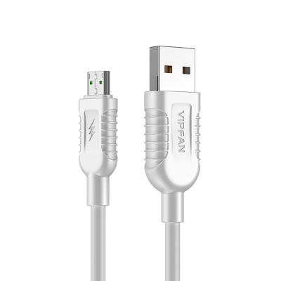 China VIPFAN Mobile Phone QC 5A Super Size Super Size USB Phone Micro Current Vooc Cable For OPPO Huawei Fast Charge for sale