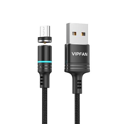 China Wholesale MP3/MP4 Player On The Stock 3A Magnetic Connection v8 USB Charger Fast Charging Micro Data Cable For Samsung for sale